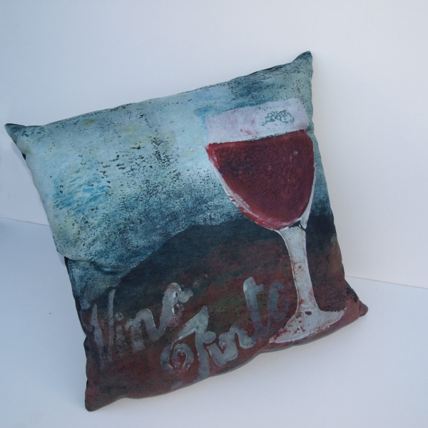 *vino tinto cushion