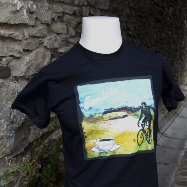 Cumbrian cyclist too T- shirt