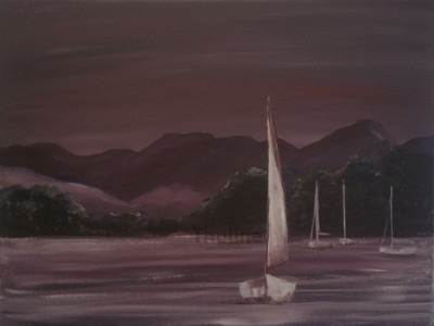 Evening sail on Windermere