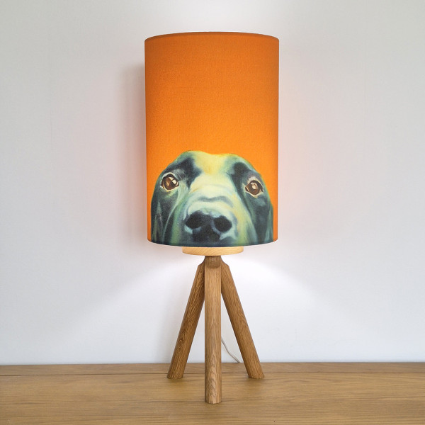 Labrador lampshade