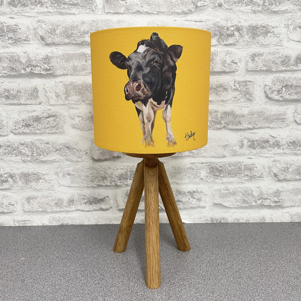 Look at this girl cow lampshade